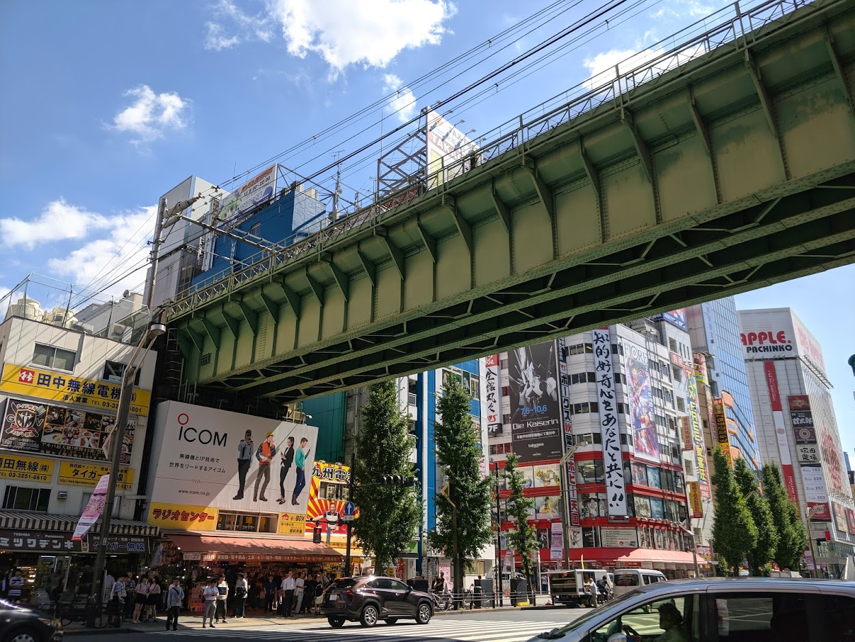 Famous bridge Akihabara